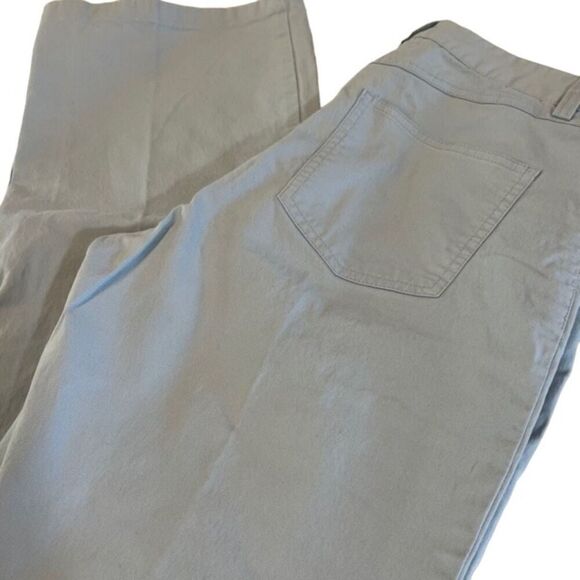 ORLY Women's Light Blue Pants Stretch Straight Leg Size 8 - Picture 2 of 11